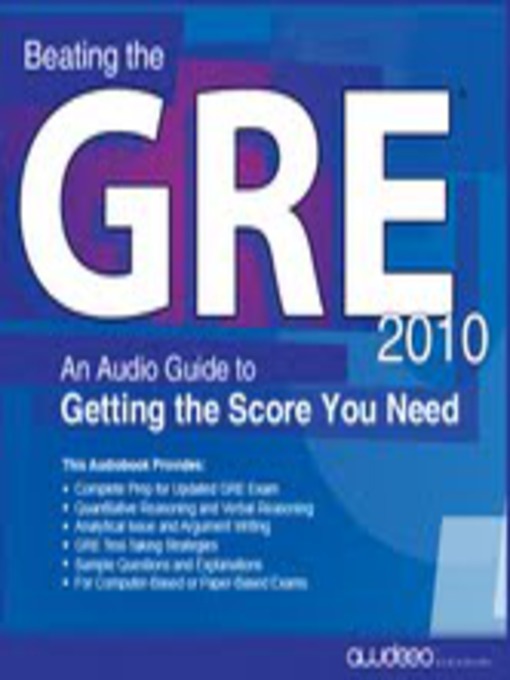 Title details for Beating the GRE 2010 by Awdeeo - Available